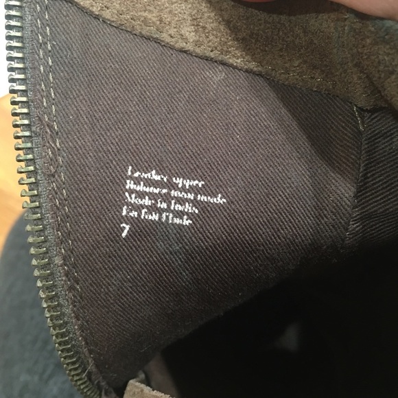 Seychelles Suede Western Ankle Booties with Fringe Size 7 Brown EUC - Picture 6 of 12